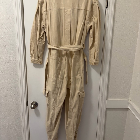 Banana Republic Cream Jumpsuit - Picture 3 of 5